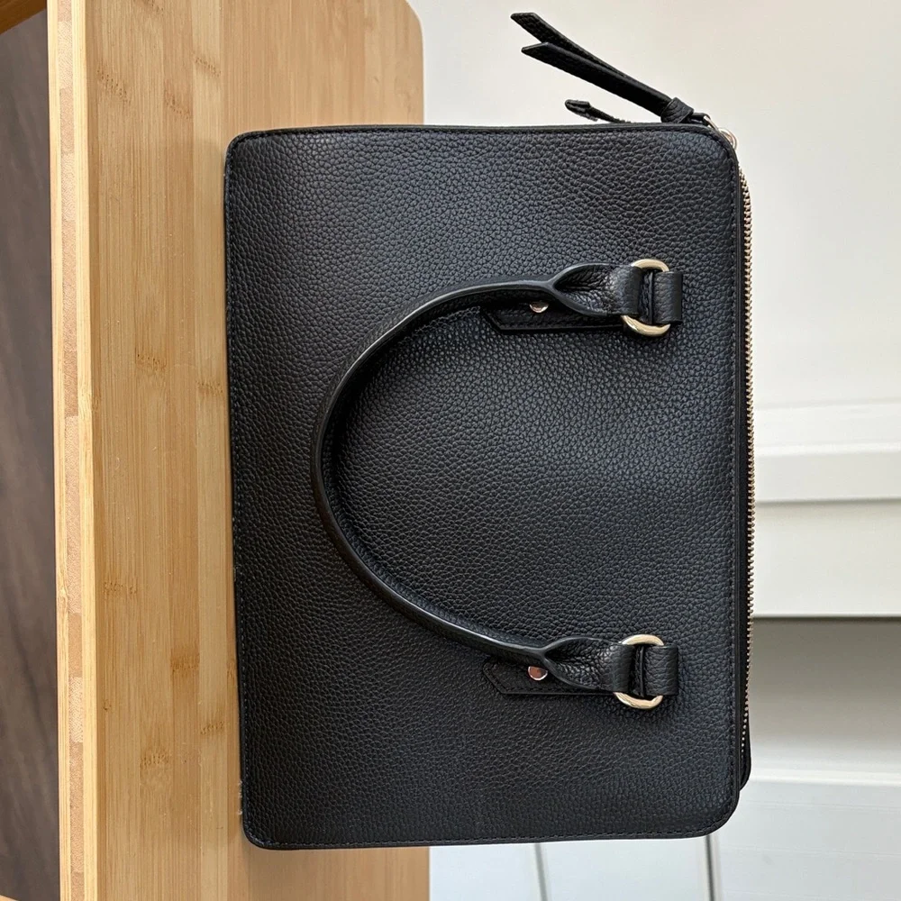 Kate Spade New York Cameron Street Candace Black Leather Satchel